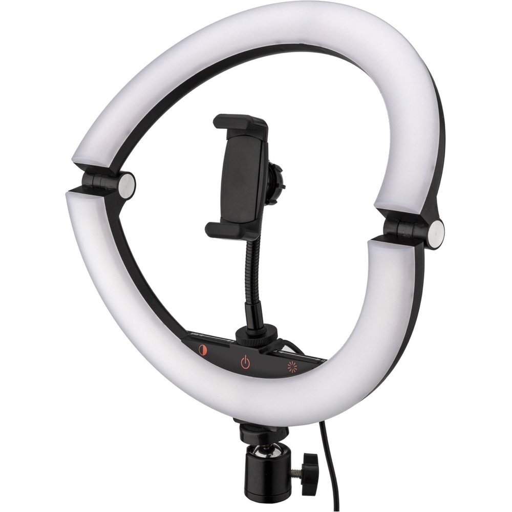 Raya Bendie-Brite Folding USB Bi-Color LED Ring Light 10” Foldable Dimmer Light - Picture 3 of 6